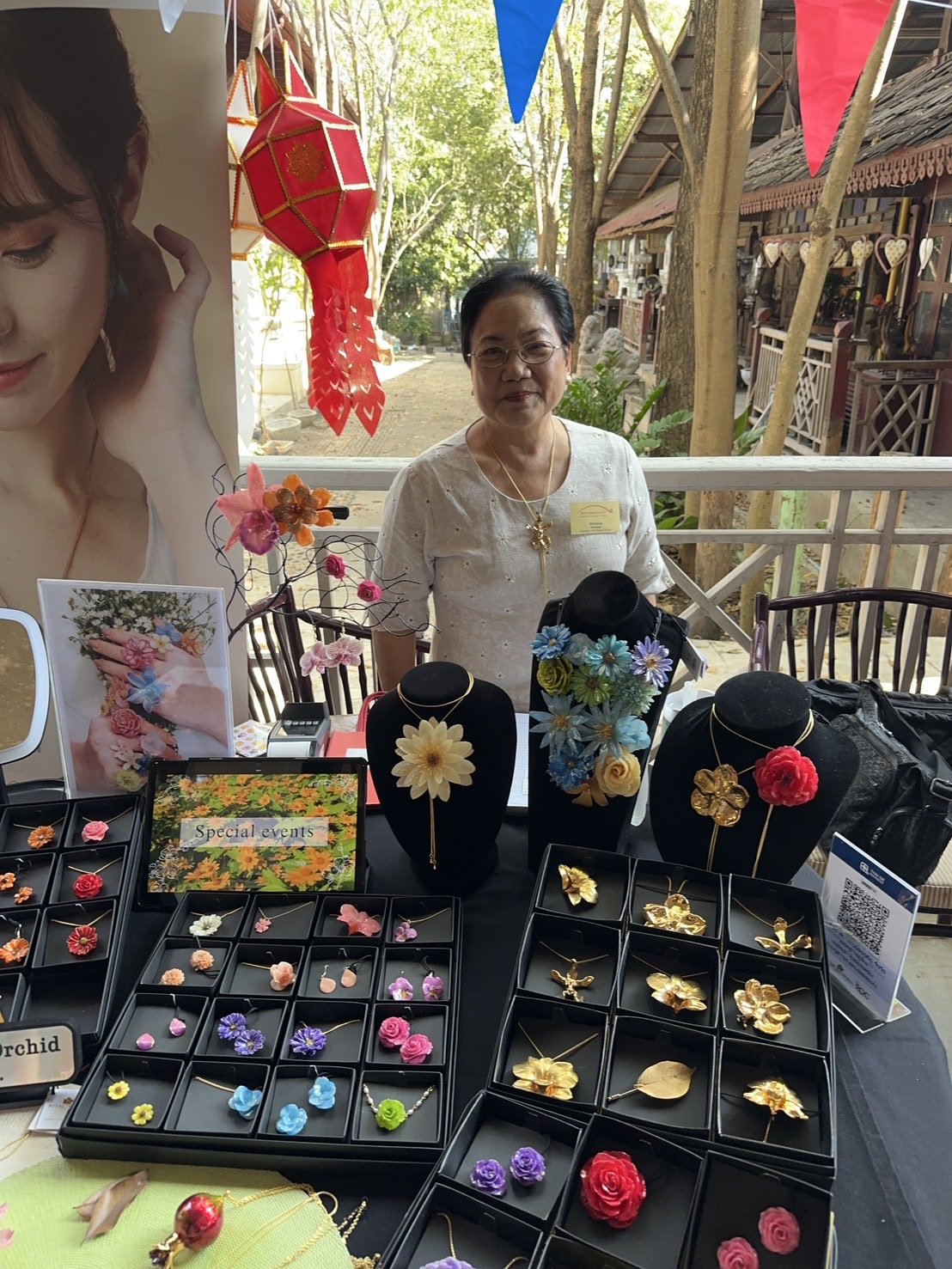 Siam Royal Orchid Co., Ltd. at the 13th Anniversary of the Swiss Lanna Society.