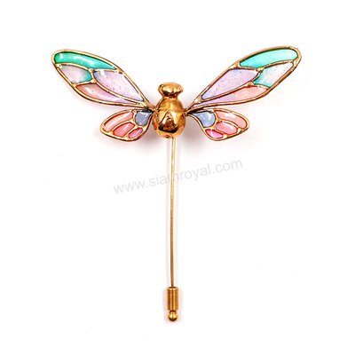 HI Botanic Art Deco Moth M-1-1 - Stickpin