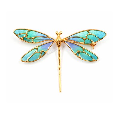 HI Botanic Art Deco Dragonfly M-1-1 - Brooch