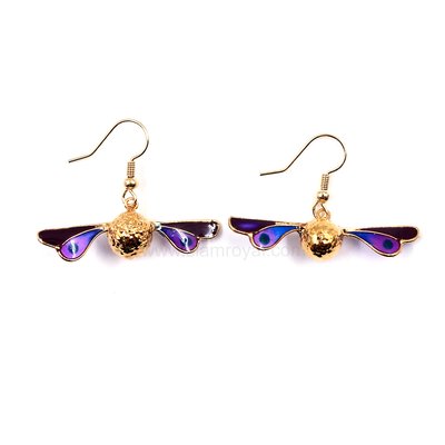 HI Botanic Art Deco Longan Fruit S-3-1 - Earring